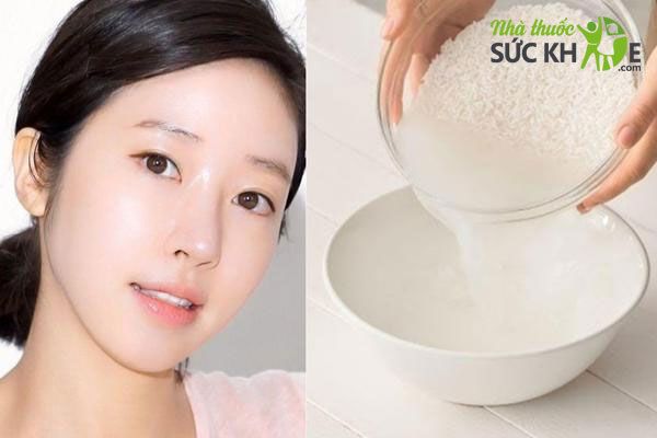 Cách làm trắng da tại nhà nhanh nhất với nước vo gạo 
