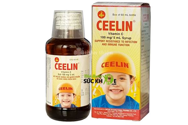 Ceelin - siro vitamin C cho bé