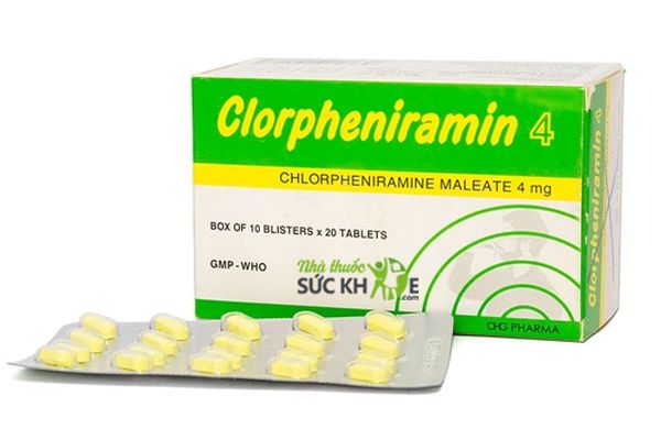Clorpheniramin 4 Hậu Giang