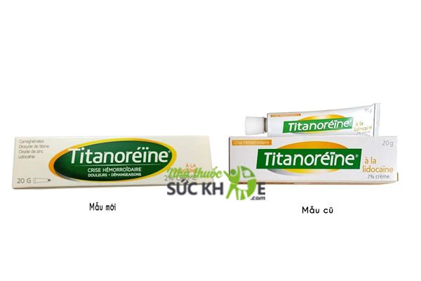 Thuốc Titanoreine với mẫu mã mới