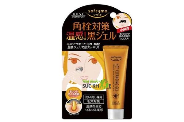 Gel lột mụn đầu đen Kose Softymo Cleansing