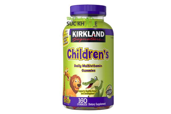 Kẹo vitamin tổng hợp Kirkland Children’s Multivitamin