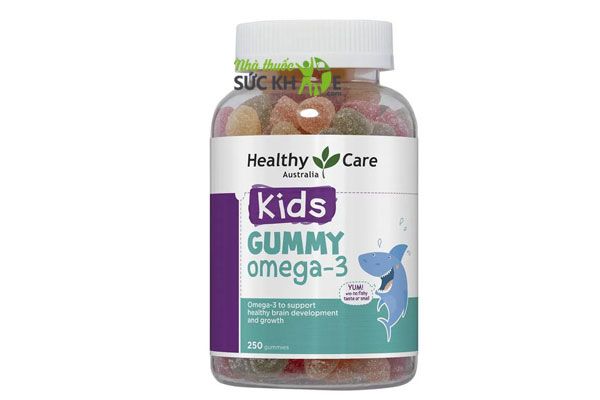 Kẹo vitamin cho bé Healthy Care Kids Gummy Omega 3 