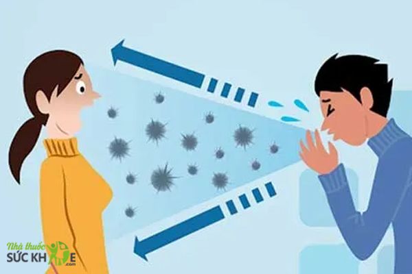 Cảm cúm lây lan qua hô hấp