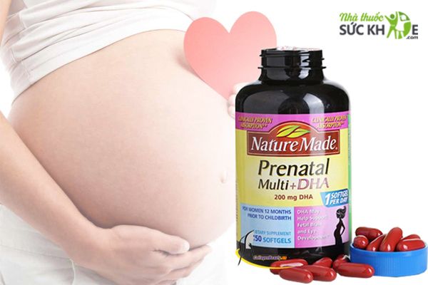 Vitamin bầu Prenatal Multi DHA Nature Made