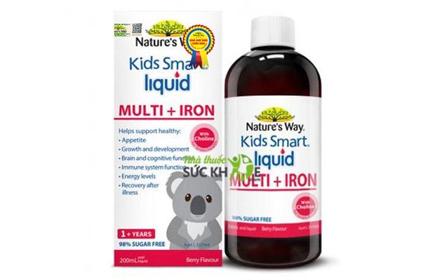 Nature's Way Kids Smart Multi Iron Liquid