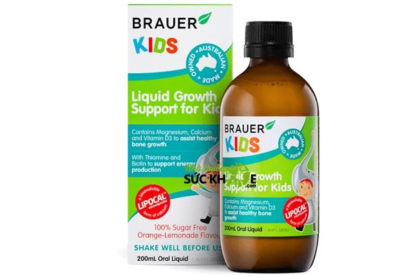 Siro Vitamin C cho bé Brauer Liquid
