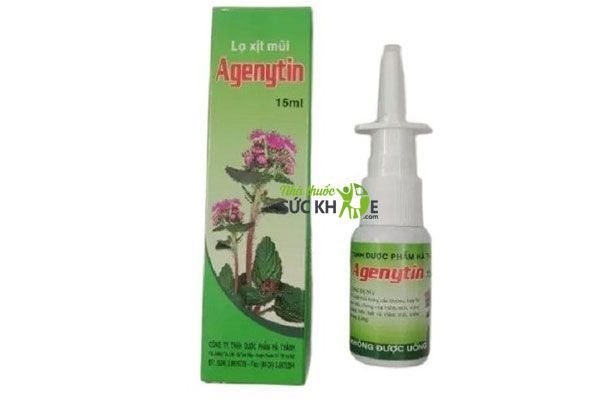 Thuốc xịt mũi ngũ sắc Agenytin 