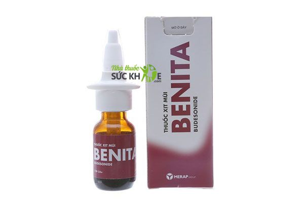 Thuốc xịt mũi viêm mũi dị ứng Benita 