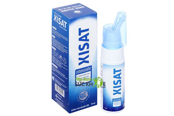 Thuốc xịt mũi Xisat xanh cho người lớn 