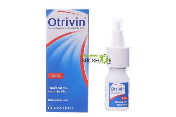 thuốc xịt Otrivin trị viêm mũi dị ứng
