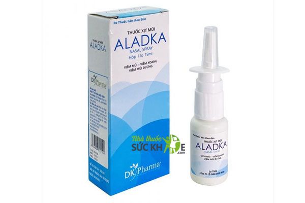 Thuốc xịt viêm mũi dị ứng Aladka 