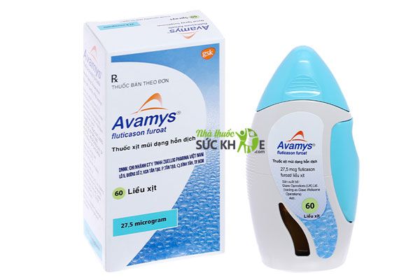 Thuốc xịt viêm mũi dị ứng tốt nhất Avamys