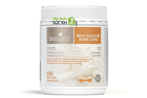Viên uống Bio Island Milk Calcium Bone Care