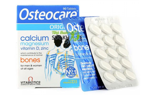Viên uống Canxi Osteocare của Anh