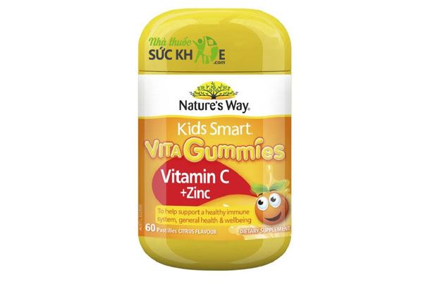 Kẹo dẻo Vita gummies bổ sung kẽm và vitamin C