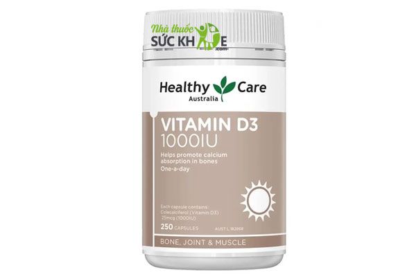 Vitamin D3 1000 IU Healthy Care
