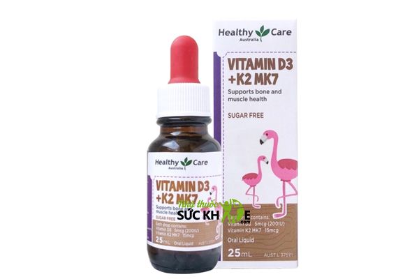 Vitamin D3 K2 MK7 Healthy Care