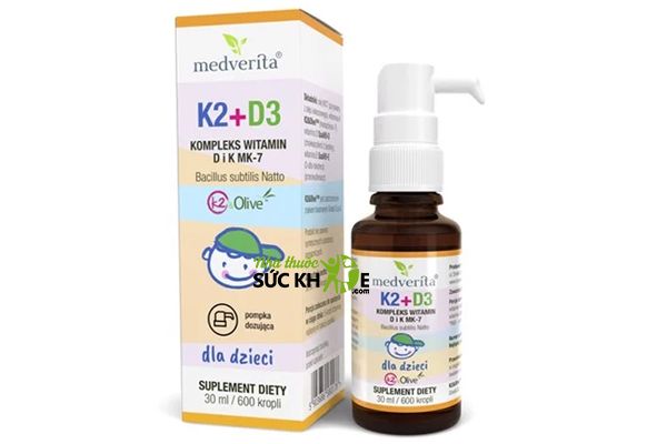 Vitamin D3 K2 Mk7 Medverita