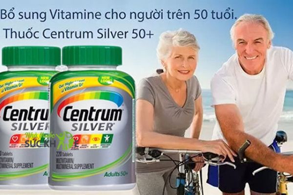 Vitamin tổng hợp cho người trên 50 Centrum Silver Adults 50+