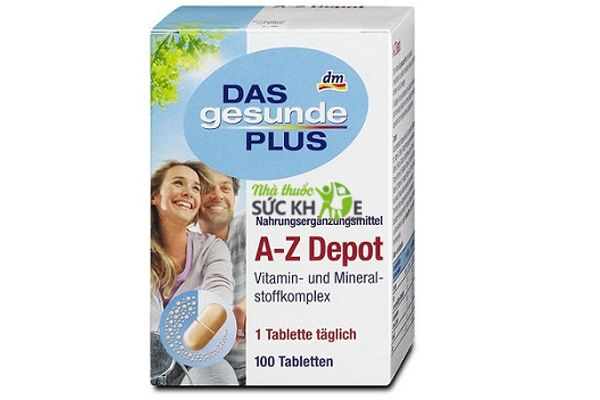 Vitamin tổng hợp Das Gesunde Plus A-Z