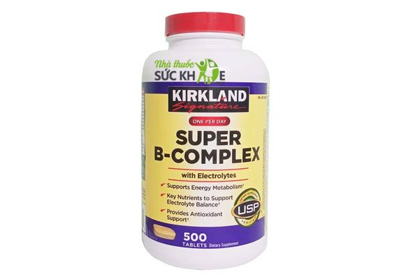 Vitamin tổng hợp Super B-Complex Kirkland