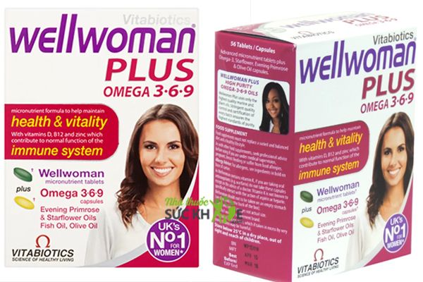 Vitamin Wellwoman Plus Omega 3,6,9