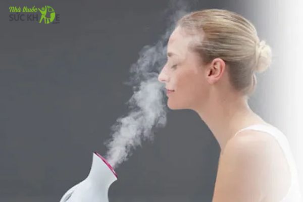 Xông hơi mũi họng với tinh dầu