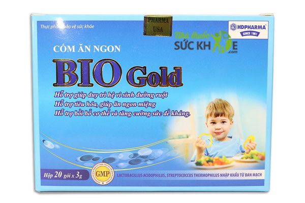 Cốm dinh dưỡng cho trẻ biếng ăn Bio Gold 