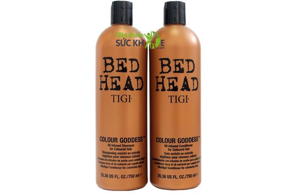 Dầu gội cho tóc nhuộm TIGI Bed Head Colour Goddess Oil-Infused Shampoo