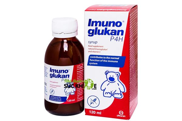 Siro tăng đề kháng mũi họng cho bé Imuno Glukan P4H