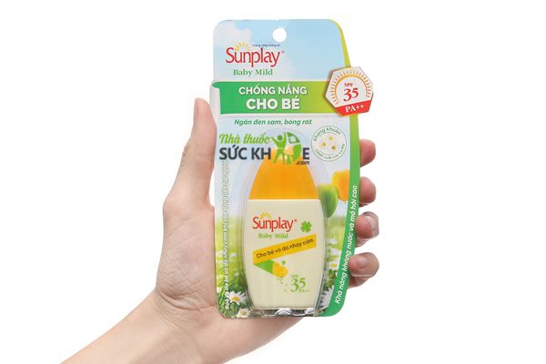 Kem chống nắng em bé Sunplay Baby Mild SPF35 PA++