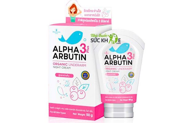 Kem trị thâm nách Thái Lan Precious Skin Alpha Arbutin 3 Plus