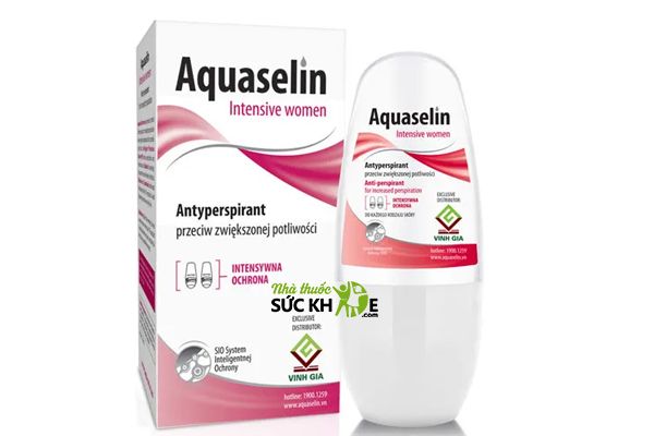 Lăn tương hỗ khử hương thơm Aquaselin Intensive women mang lại nữ