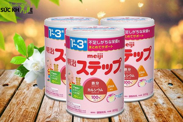Sữa bột tốt nhất cho trẻ 1 tuổi trở lên Meiji số 9