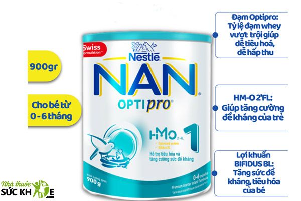 Sữa bột tốt cho bé NAN Optipro 1