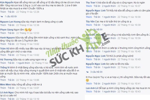 Phản hồi của người dùng Mori Mama