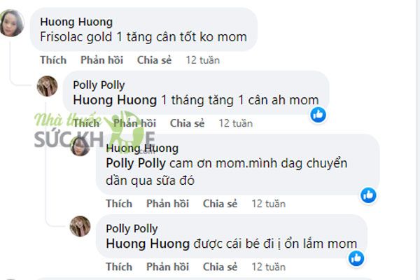 review sữa Frisolac Gold 1