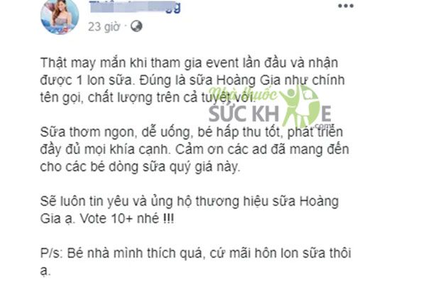 review sữa Hoàng Gia Úc Premium Gold 1 