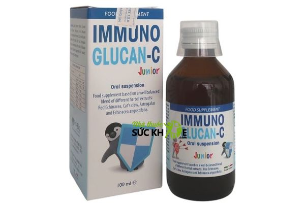 Thuốc tăng cường sức đề kháng đường hô hấp Siro Immuno Glucan-C