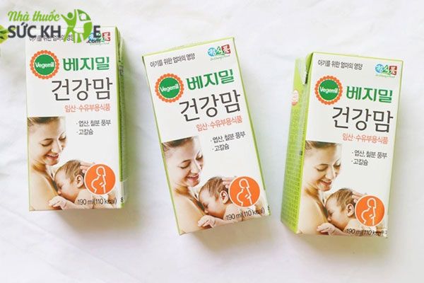 Sữa bầu Hàn Quốc Vegemil 