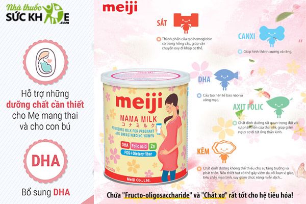 Sữa bầu Meiji Mama Milk