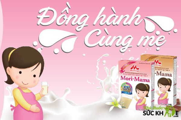 Sữa cho bà bầu Nhật Mori- Mama