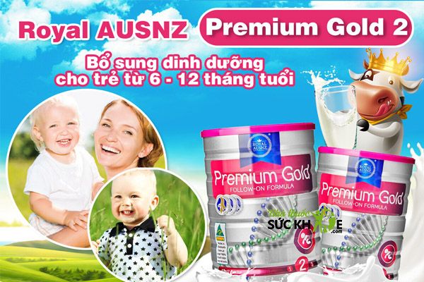 Sữa bột dành cho trẻ 1 tuổi Premium Gold 2