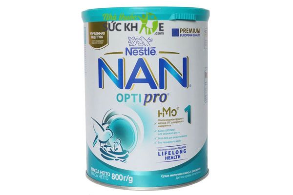 Sữa bột tốt cho trẻ sơ sinh Nan Optipro số 1 , sữa bột pha sẵn cho bé trên 1 tuổi