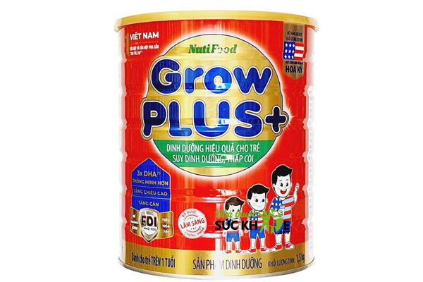 Sữa bột dành cho bé 1 tuổi trở lên GrowPLUS+