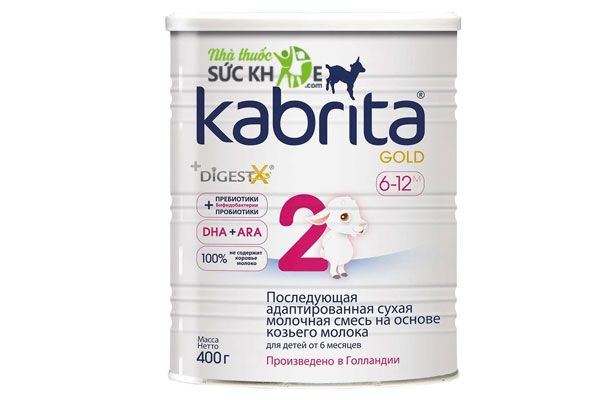 Sữa bột Kabrita 2 công thức từ sữa dê 