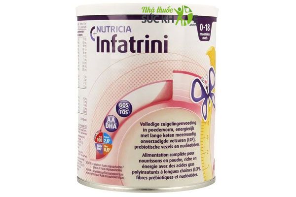 Sữa dinh dưỡng Infatrini cải thiện cân nặng 