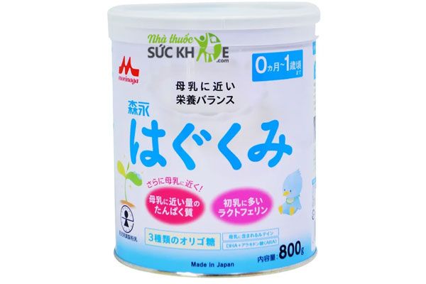 Sữa bột dành cho trẻ sơ sinh Morinaga số 0
