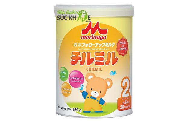 Sữa tăng cường sức đề kháng cho trẻ Morinaga số 2 